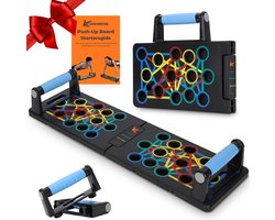KRATERS® Push Up Bord - Opdruksteunen - Fitness Board - Calisthenics Bars - Parallettes - Vaderdag Cadeau
