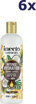 6x Inecto Naturals Coconut Shampoo 500ml