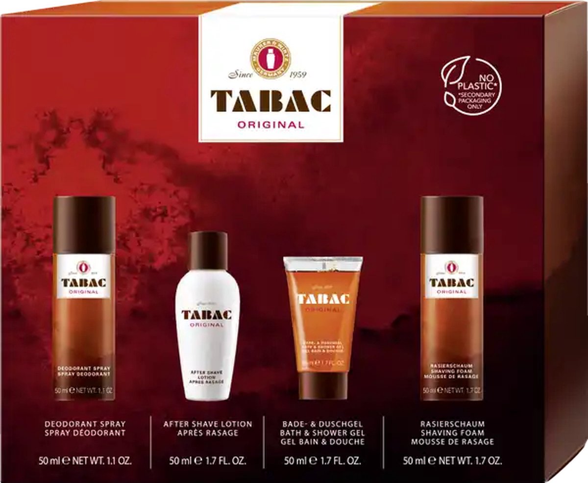 Goedkoopste Tabac Original Geschenkset (4-delig