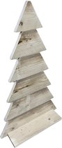 échafaudage de luxe sapin de Noël en bois de 120 cm de haut - haute qualité avec socle en bois - Noël - sapin - échafaudage bois - bois-bois - décoration - intérieur
