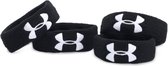 Under Armour 1-inch Performance Wristbands Voor Pols Of Biceps (4 stuks) - Zwart