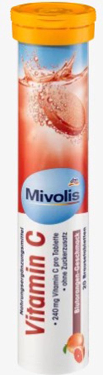 Goedkoopste Mivolis Vitamine C - Bruistablet - Voedingssupplement