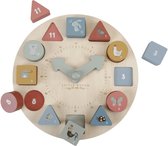 Little Dutch - Horloge puzzle bois - FSC