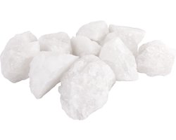 Bergkristal Ruw Groot - A-Kwaliteit - Groothandel Partij van 25kg - Stenen / Stukken van ca. 1,5kg p/st