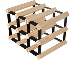 SMH LINE® Wijnrek – 9 flessen – Traditional Wijnrek