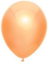 Ballonnen metallic peach - 30 cm - 50 stuks