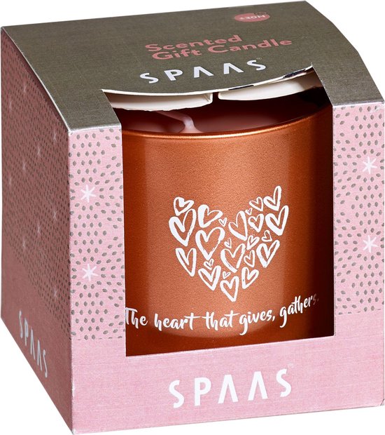 Spaas geurkaars in glas - Cotton Blossom