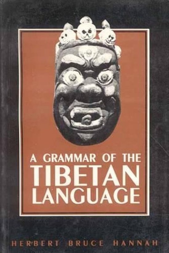 Grammar of the Tibetan Language - cover