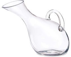 Arte Regal Wijn karaf / decanteer schenkkan - glas - 1,5 liter - 15 x 28 cm - wijn laten luchten