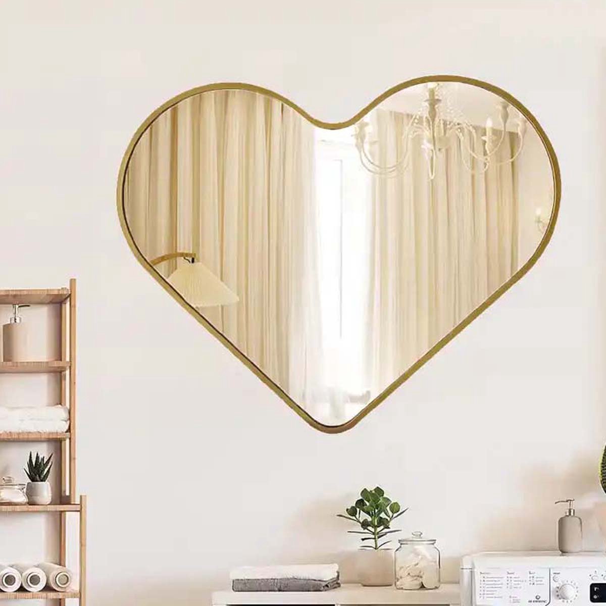 Bekijk Vintage Gouden Spiegel Brocante op