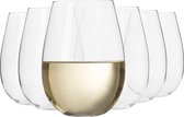 Zoonder Hoog Witte Wijnglazen | Set van 6 | 500 ml | Harmony Collectie | Perfect voor Thuis, Restaurants en Feesten | Vaatwasser Bestendig