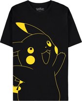 Pokémon - Pikachu Heren T-shirt - S - Zwart