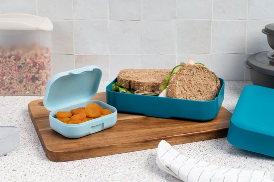 Amuse Brooddoos – Large – Lunchbox Met Rekker – Hoogte Verstelbaar – Vaatwasserbestendig – Groen