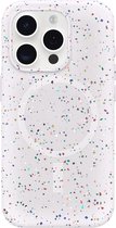 OtterBox MagSafe Core - Geschikt voor - Geschikt voor iPhone 15 Pro - Sprinkles (White)