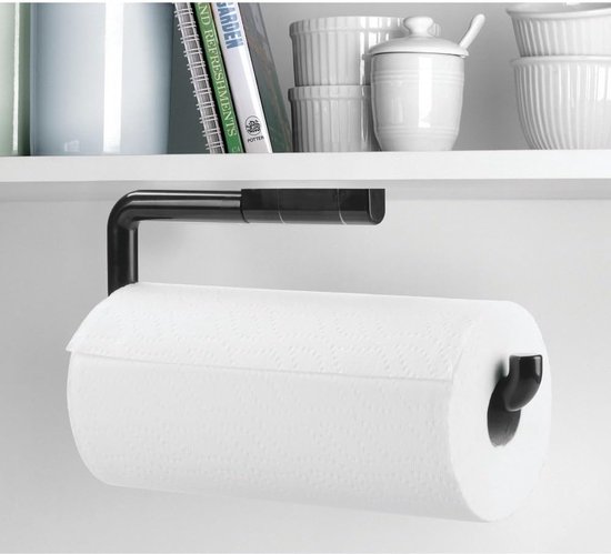 Keukenpapier Houder 3 In Een Zilveren Keukenrolhouder Vrijstaand - Antislip Siliconen Voet - Moderne Aanrecht Organizer Voor Meeste Papieren Rollen Zilveren Vrijstaande Papieren Handdoekhouder Antislip
