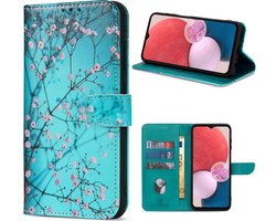 Solidenz hoesje - Geschikt voor Samsung Galaxy A14 - Bookcase - Sierkers