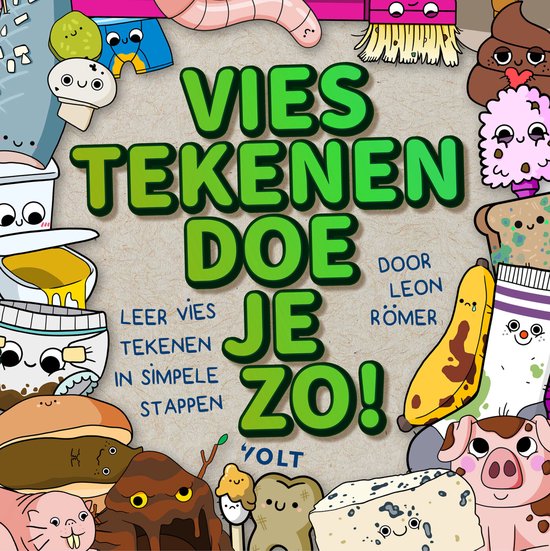 Schattig tekenen 3 - Vies tekenen doe je zo!