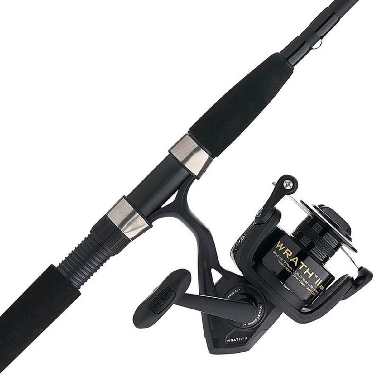 Penn Wrath II Spinning Combo 2.74m, 20-60g