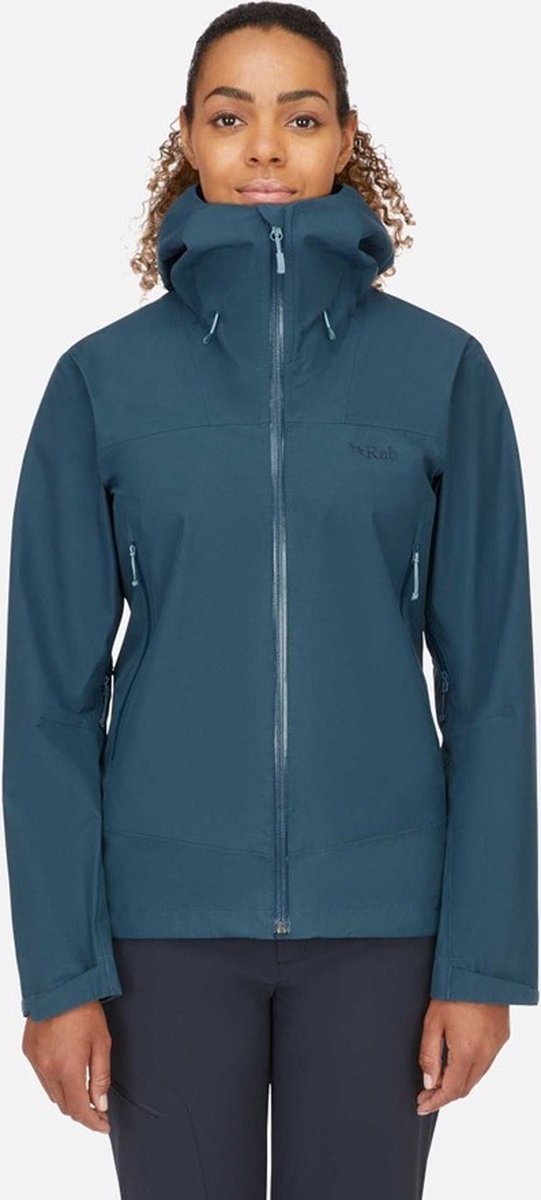 Rab Namche GTX Jacket Wmns Orion Outdoor Kleding Jassen Gore-Tex jassen Wit