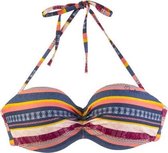 Protest MM LESLIE 18 CCUP bandeau bikini top Dames - Beet Red - Maat S/36