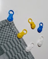 Borvat® | 6X  handdoekclips - handdoekenrek - ophangclips - handdoekclips - hanger