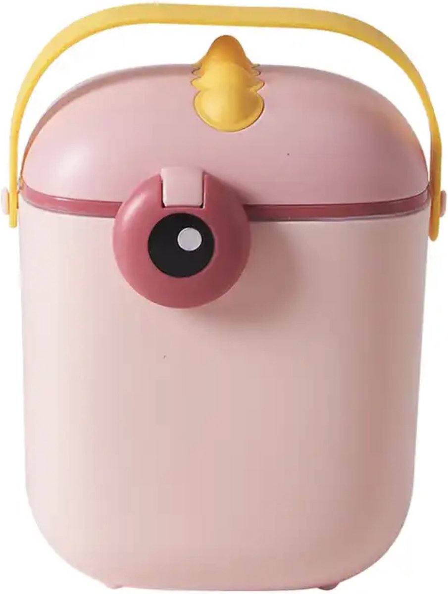 Goedkoopste Babyvoeding bewaarbox Roze | Melkpoeder bewaarbox | Luchtdicht | Baby | Flesvoeding