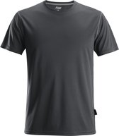 Snickers 2558 AllroundWork, T-shirt - Gris Grijs - L
