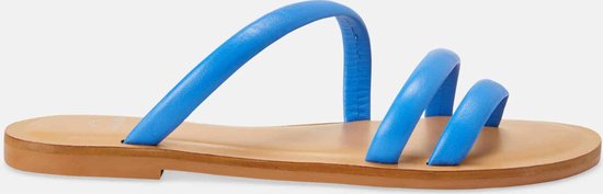 Mangará Dames schoenen Cocão Leder - Blauw - Maat 39