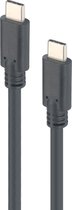 USB Type-C Kabel - USB3.1 Gen-1 - 2 Meter - Zwart