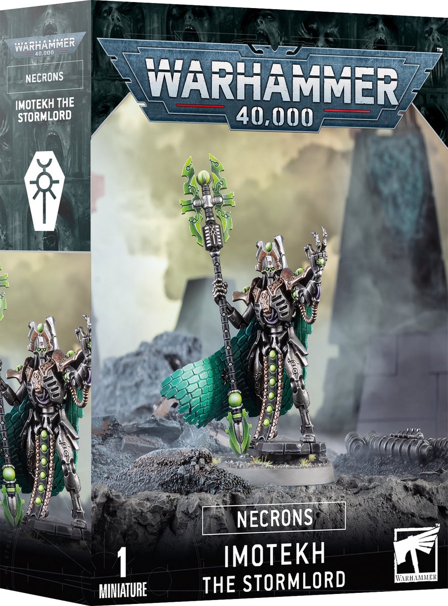 40K: Necrons - Imotekh the Stormlord - Gamers-Corps