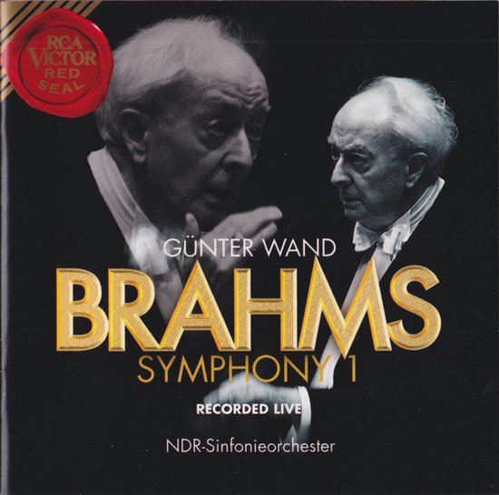 Brahms: Symphony no 1 / Gunter Wand, NDR-Sinfonieorchester