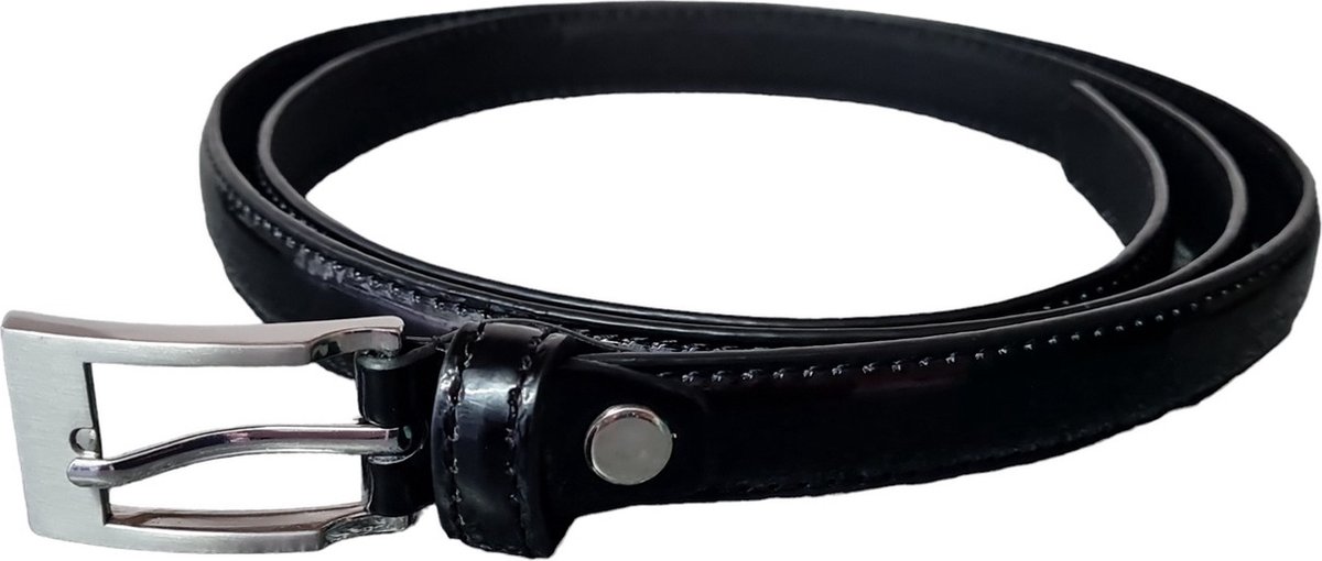 Schins Dolce Vita Dames Kledingriem - Zwartlak - 105cm