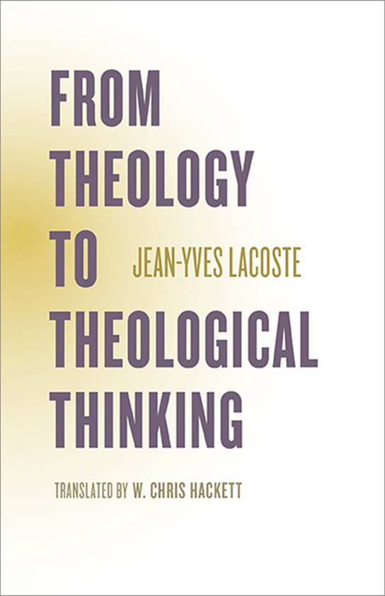 Foto: Richard lectures from theology to theological thinking