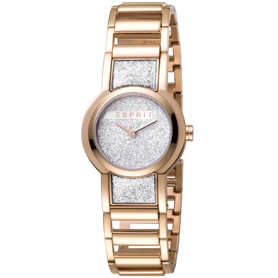 Montre femme Esprit ES1L184M0035 - montre-bracelet - 5ATM - bracelet offert - couleur or Goud