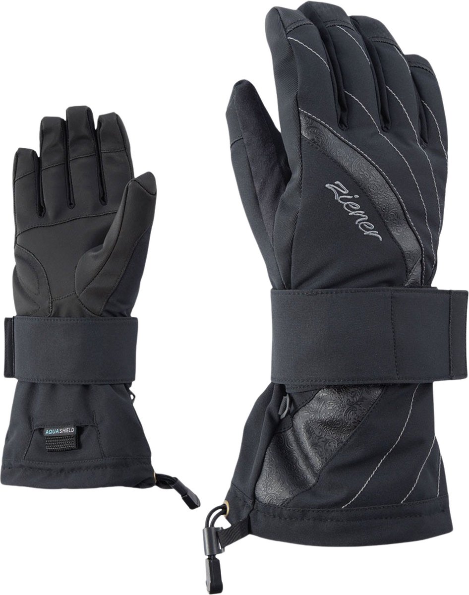 Ziener Milani AS Handschoenen Dames Zwart