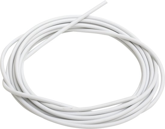 Spandraad spiraal wit 500 cm