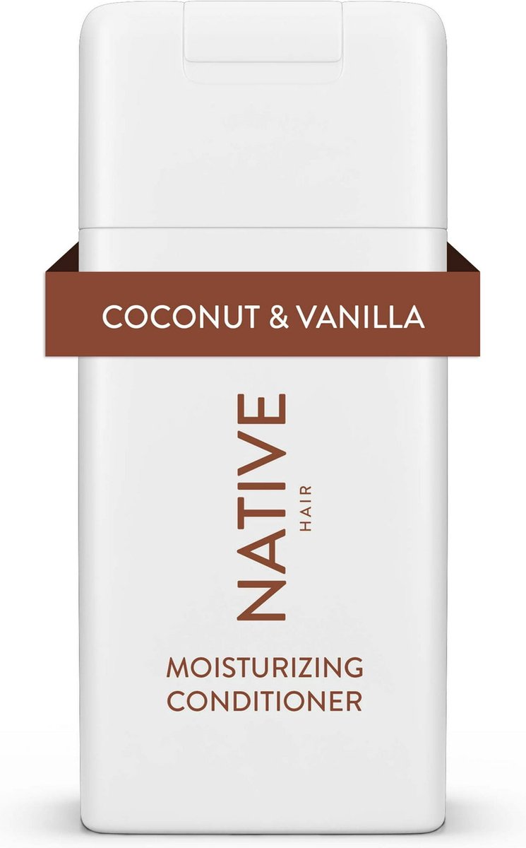 Native - Moisturizing Conditioner - Coconut & Vanilla - Sulfate & Paraben Free - Travel-Sized Mini - Reisformaat -88ml