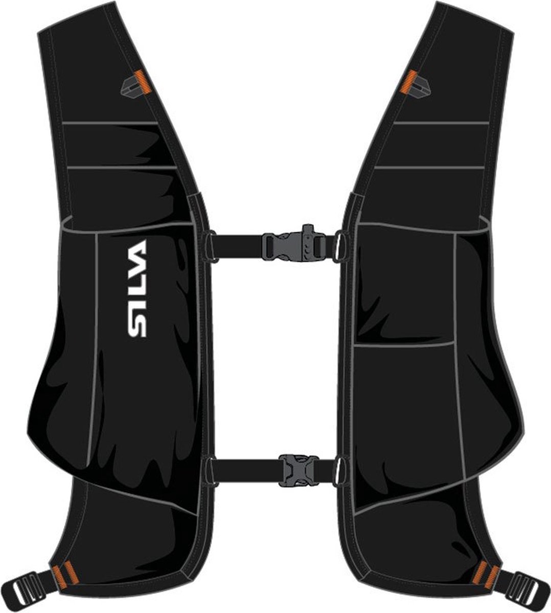 Silva Strive Mountain 17+3 Xs/s Hydratatievest Zwart