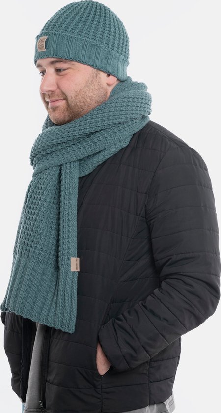 Knit Factory Robin Écharpe Tricotée Femme & Homme - Laura - 200x40 cm