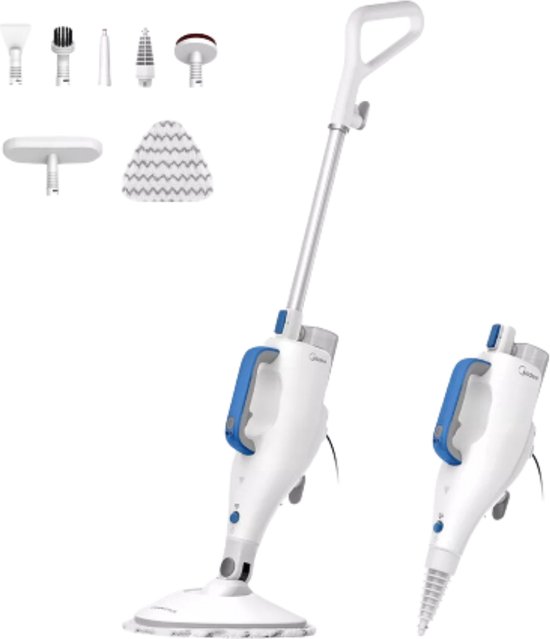 Handstoomreiniger, 2500 W, 3-traps verstelbare handgreep, 1