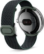 Google, Geweven armband voor Pixel Watch One Size, Groen