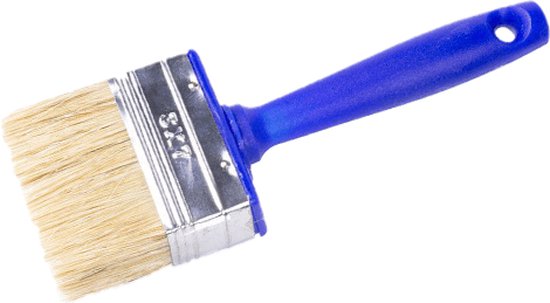 Hobby kwasten set varkensharen 15mm voor Kinderen 60-delig
