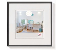 Walther New Lifestyle - Kunststof lijst - Fotoformaat 30x30 cm - Zwart