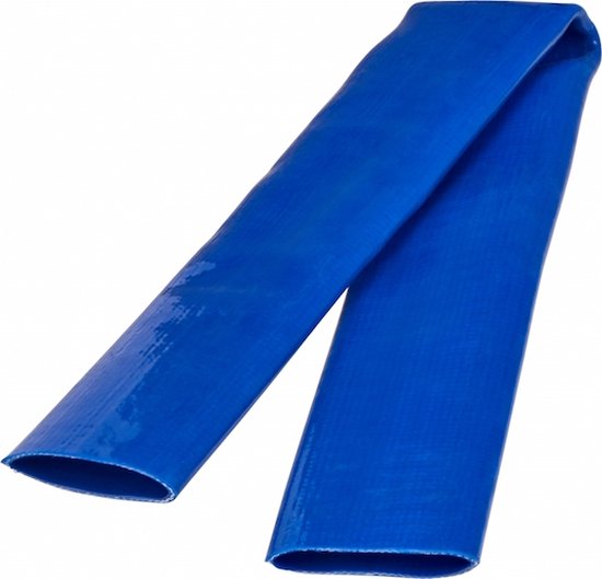 Foto: Buigzame randbescherming van flexibel pvc 35 x 500 mm blauw