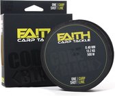 Faith Code Black One Shot - 500m - 0.40mm - 13.2kg - Nylon - Vislijn
