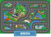 Speelkleed Breda City-Play - Autokleed - Verkeerskleed - Speelmat Breda