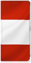 Hoesje Geschikt voor Nokia XR21 Telefoonhoesje met Naam Oostenrijkse Vlag