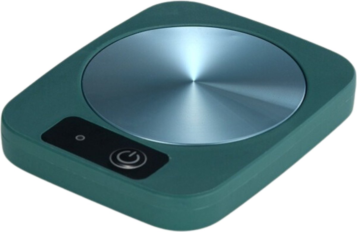 Cup Warmer - Mok Warmer - Mug Warmer - Koffie Warmer - Verwarmde Onderzetter - Koffie Warmhouder - Koffiekop Verwarmer - Kop Warmer - USB - Kopjes - Groen
