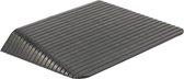 Rubberen drempelhulp 10,2 cm - 102 mm - Antislip - Oprijplaat Drempelhelling Drempelplaat Oprijhelling - 90 cm breed