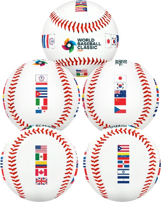 Rawlings WBC All Flags Baseball 2023 bol